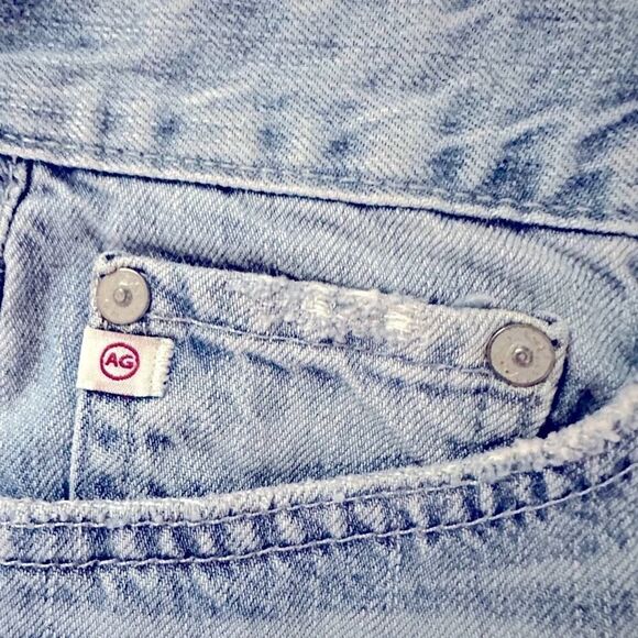 AG Adriana Goldschmied Nikki Shorts Relaxed Skinny 25 - Picture 7 of 12